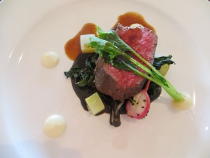 The beef scotch fillet